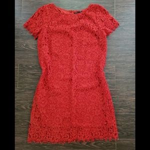 Zara mini red dress